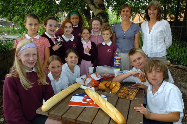 Pupils at Ansdell Primary School enjoyed a French-themed picnic