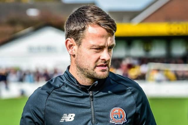 Andy Taylor has left AFC Fylde Picture: Steve McLellan