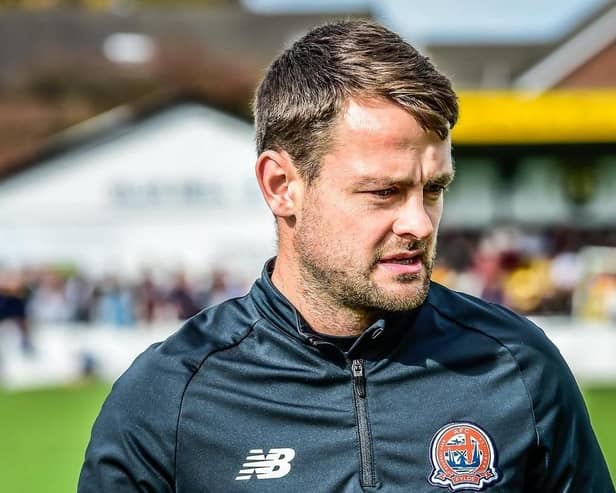 Andy Taylor has left AFC Fylde Picture: Steve McLellan