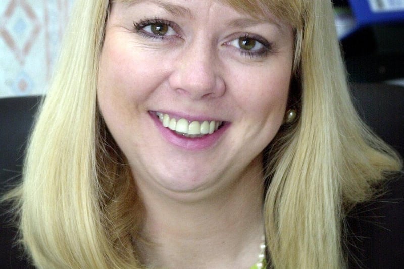 Pamela Birch who was headteacher at Hambleton Primary School in 2001