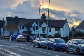 Police on the scene of an incident on the corner of Park road and Condor Grove in Blackpool (Credit: Cerowski Sarah-Lou)