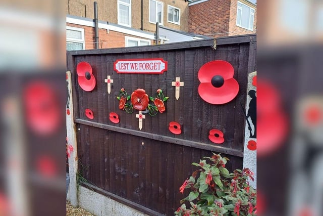A reader's garden fence