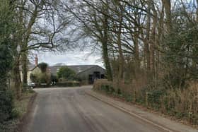 Motorists were urged to avoid Rosemary Lane after a crash closed the road in both directions (Credit: Google)