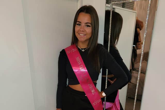 Lexie Kelly-Woolhouse from Blackpool will represent Lancashire in the Miss Teen Great Britain pageant finals in October/