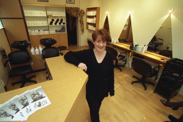 Newly opened hair salon i4 Style, on Bryning Lane, Newton with Scales. Anyone recognise the lady in the picture?