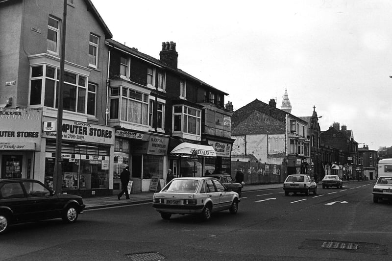 Church Street junction with Regent Road Blackpool in 1985