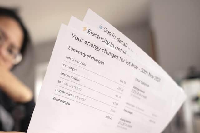 People will not be able to pay their energy bills