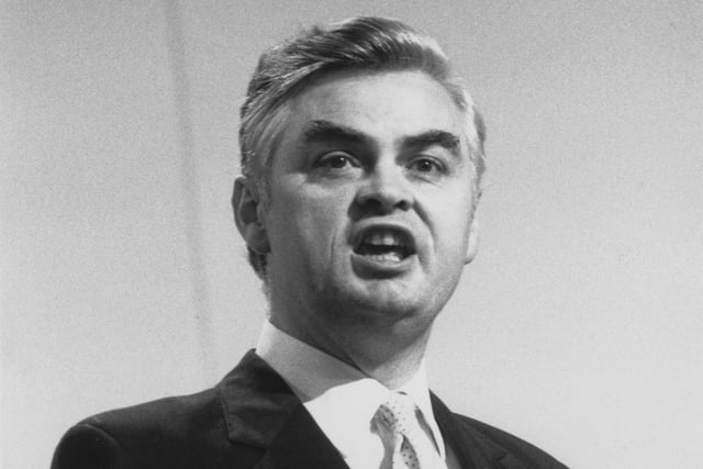 Norman Lamont, who was financial secretary to the treasury, speaking at the conference in October 1986