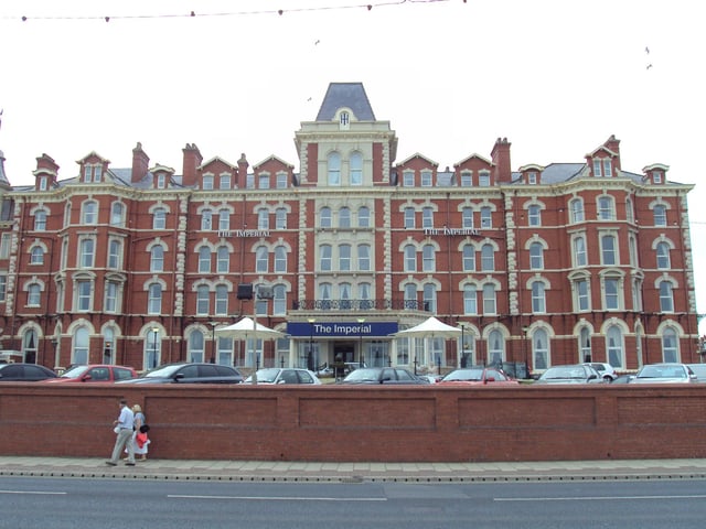 The four-star Imperial Hotel dominates North Promenade and was one of the first hotels the Victorians built in Blackpool. It has long been a favourite choice of VIP visitors, including Prime Minsters at political party conferences. Details at www.imperialhotelblackpool.co.uk