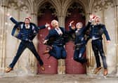 Singing troupe G4, former stars of 'The X Factor'