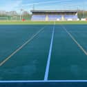 Fylde Hockey Club's Mill Farm pitch was frozen Picture: Fylde Hockey Club