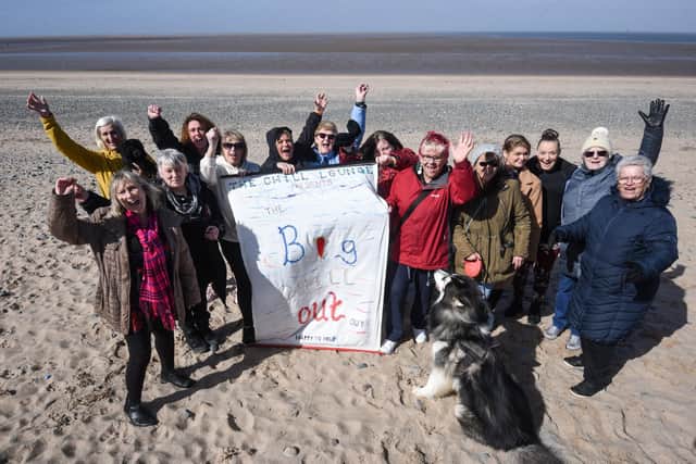 Jane Couch and ladies from the Chill Lounge will be sleeping on Fleetwood beach overnight to raise awareness of social isolation and funds for good causes
