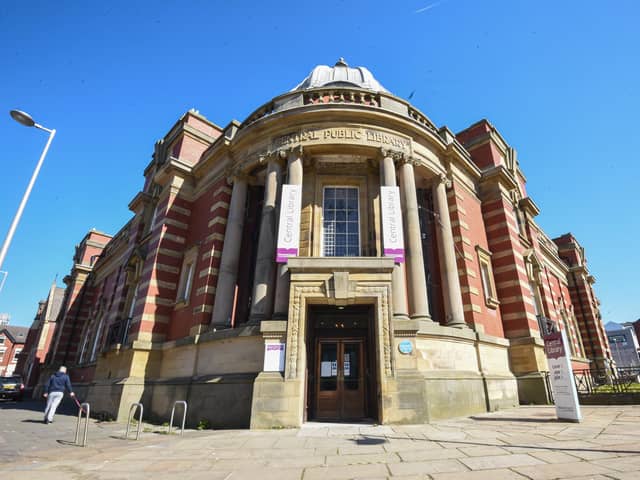 Blackpool Central Library.