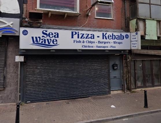 Sea Wave on Foxhall Road has a one-star rating following it's most recent inspection in September 2022