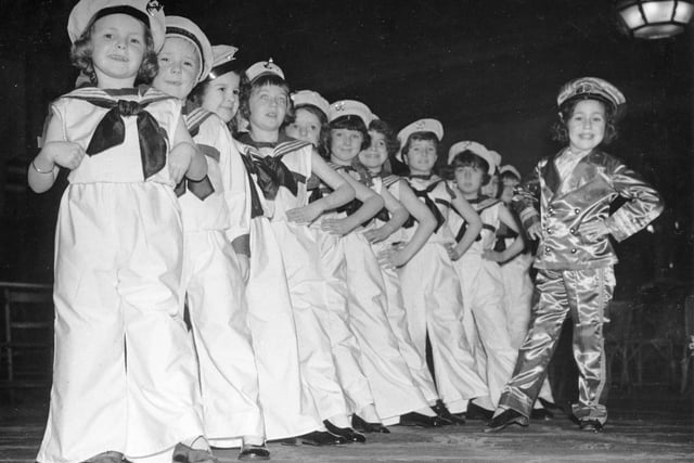The Tower Childrens Ballet was founded in 1903 by Madame Pauline Rivers. Here are the Tiny Tots, as the younger members were known, in 1960. The Ballet was performed annually until 1974, although it was revived for the Tower's centenary