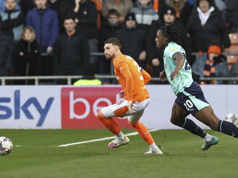 James Husband was back in the starting line-up since last month's game against Portsmouth, where he suffered the thigh injury that has kept him out of action. He certainly demonstrated his worth with a number of key contributions.