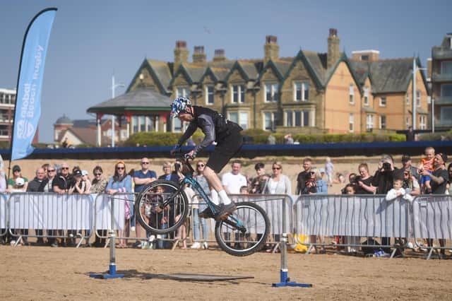 The Global Beach Sports festival on St Annes sands