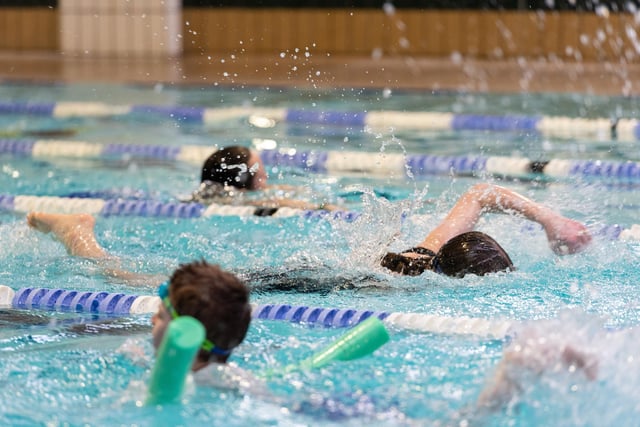 The YMCA Pool at St Annes was a hive of activity as the 36th annual LSA Lions Swimarathon involved hundreds of swimmers in teams looking to raise thousands of pounds for chosen charities.
Photo: Kelvin Lister-Stuttard