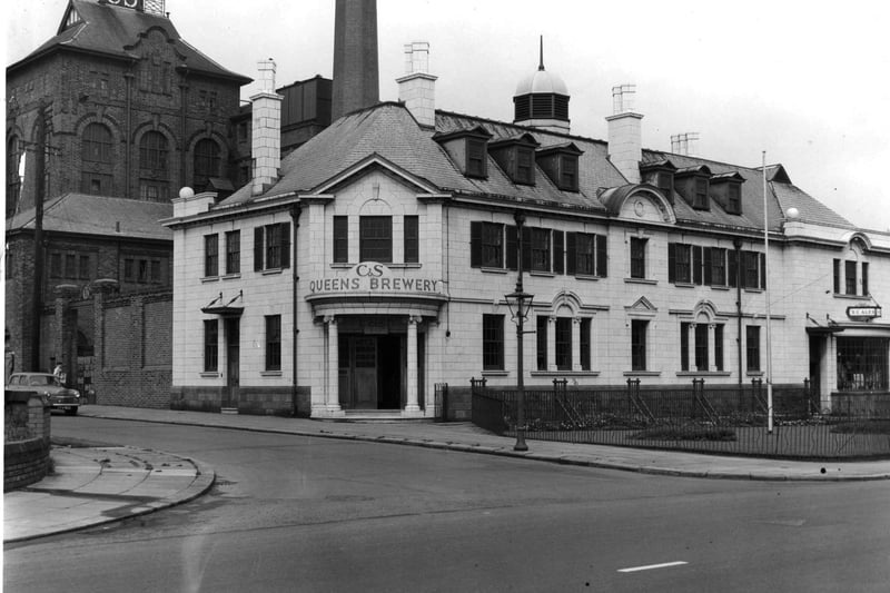 C&S Brewery at the corner of Talbot Road and Abattoir Road in 1965