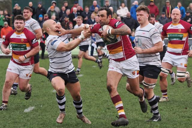 Lancashire's Dave Fairbrother is the Fylde coaches' player of the season Picture: CHRIS FARROW / FYLDE RFC