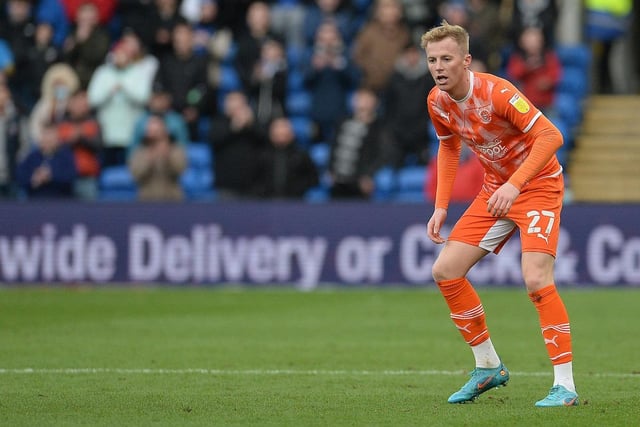Blackpool’s most dangerous threat in the first-half. Had a volley well saved and provided quality from his crosses.