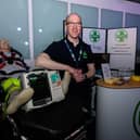 Richard Jeremiah, Director of Binary Plus Training at Lancashire Business Expo 2022. Photo: Kelvin Stuttard