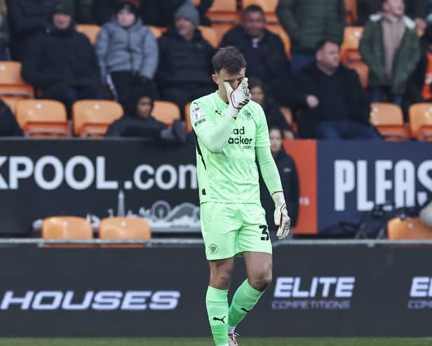 Following an impressive performance in the stalemate with Rotherham United, Harry Tyrer looking shaky at times against Mansfield.