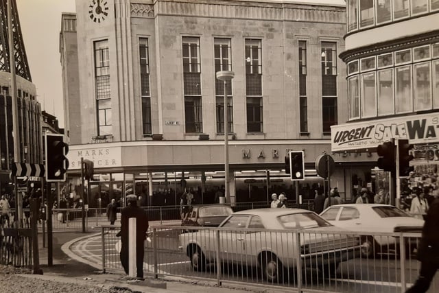 Marks and Spencer pictured here where McDonald's is today. This was October 1974