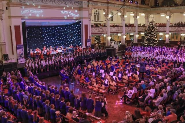Blackpool Music Service - school pupils perform at a previous festival.
