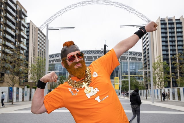 A limited number of Seasiders supporters were allowed to attend the League One play-off final on this day in 2021.