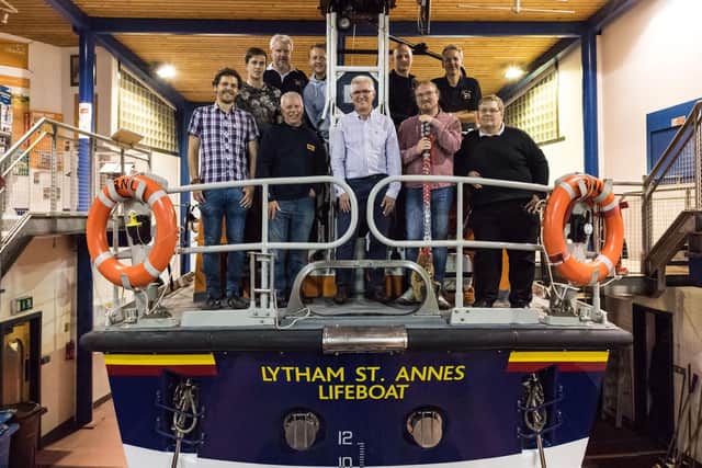 The Lytham Shanty Crew at St Annes boathouse