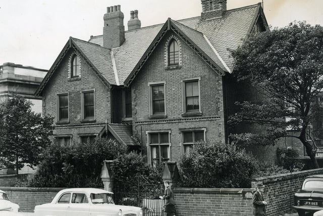 Christ Church Vicarage, Queen Street, Blackpool was demolished in 1960 the site, next to the Grundy Art Gallery