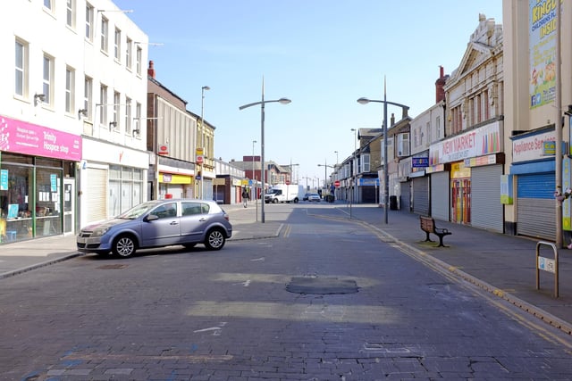 Deserted: Waterloo Road in Blackpool