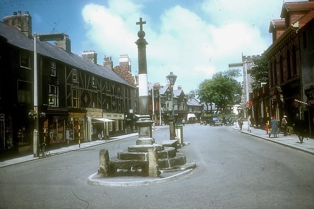 This was how Poulton Square looked in the 1960s