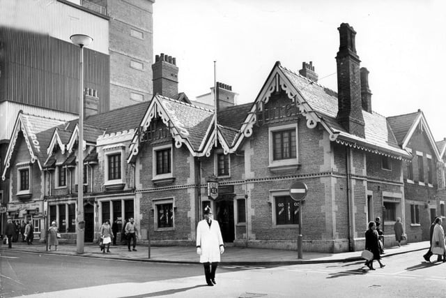 In the shadow of the old bus station this was The Talbot Hotel, demolished in 1968. It would have certainly been an attraction, had it remained