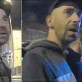 Officers want to speak to this man after two homeless men were attacked in Blackpool (Credit: Lancashire Police)