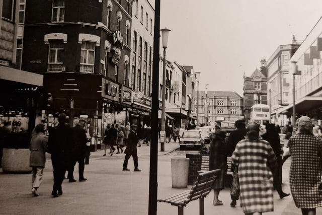 After Bank Hey Street was pedestrianised in 1973