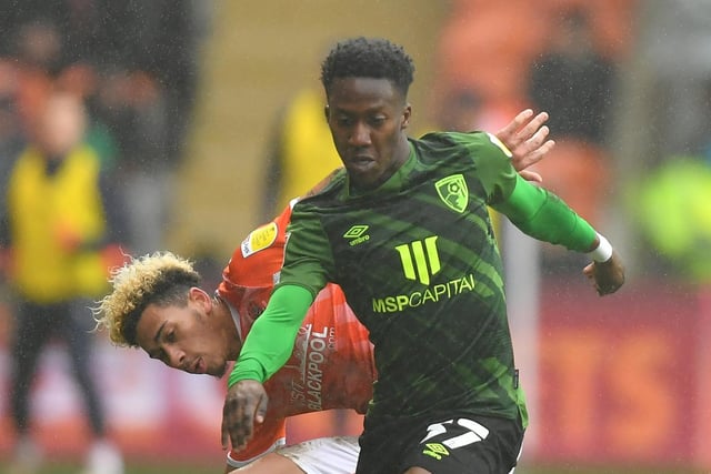 Scored twice against Blackpool this season, one for Posh and the other the last-gasp winner for Bournemouth. A real tricky customer.