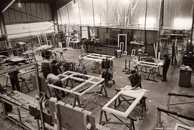 Workers at Fleetwood Glass