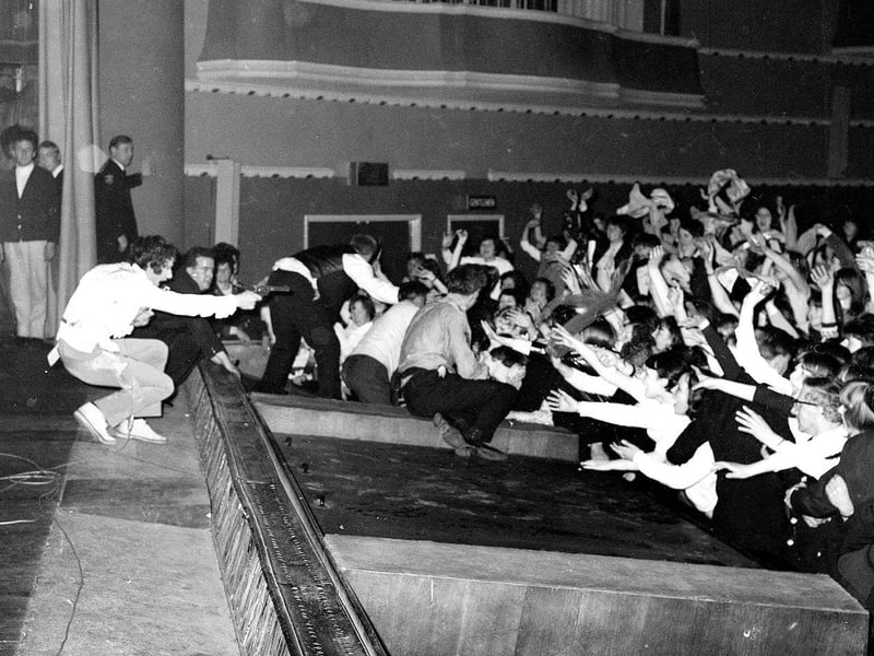 Back in 1967 it was acceptablle for Cat Stevens, one of several pop stars on the same tour bill that stopped off at the ABC Blackpool, to point a pistol into the audience whilst dinging his hit I'm Gonna Get Me  A Gun.