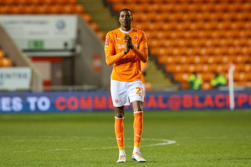 Marvin Ekpiteta was back in the Seasiders' starting XI and was pretty strong on the whole at the centre of the back three. He took his chance well in the opposition box to claim Blackpool's second goal.