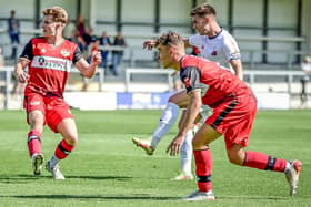 Nick Haughton is back in contention after being an unused sub in AFC Fylde's midweek FA Cup win Picture: Steve McLellan