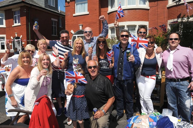 High spirits at a barbecue as part of Diamond Jubilee celebrations at The Boulevard in St Annes