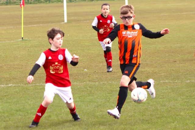 The Polish Juniors FC and Poulton Town Pumas players were praised for their efforts Picture: Karen Tebbutt