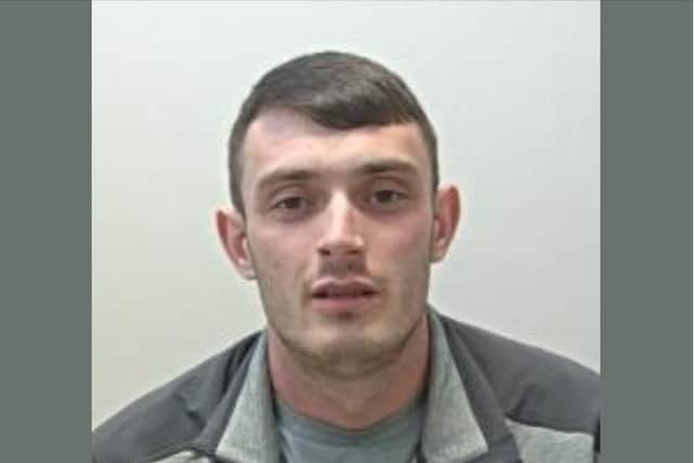 Jack Holland, 26, has absconded from prison on February 9, 2023 and is believed to be in Lancashire. He has links to Blackpool and Accrington.