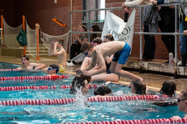 The 36th annual LSA Lions Swimarathon involved hundreds of swimmers in teams looking to raise thousands of pounds for chosen charities.Photo: Kelvin Lister-Stuttard