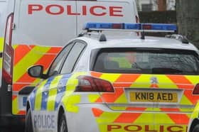 Police cordoned off part of Warley Road near Claremont Park after a crash involving two vehicles at around 5.50pm. A man in his 20s was then stabbed in the aftermath of the crash and taken to hospital for treatment.
