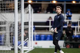 Harry Tyrer made an impressive save in the first half of the Seasiders' draw with Birmingham.