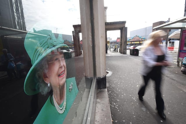 Scenes in Blackpool for The Queen's funeral
