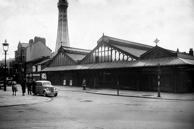 The original St John's Market which was demolished in 1939
